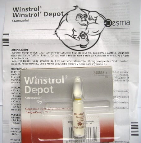 Winstrol y testosterona