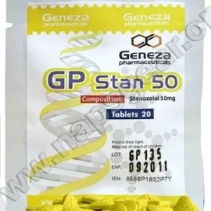 Geneza Pharmaceuticals GP Stan50 (Winstrol Tabs)