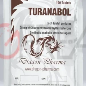 Dragon Pharma - Turanabol (Chlorodehydromethyltestosterone)