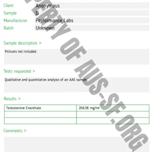 Janoshik Sample D - Performance Labs.webp
