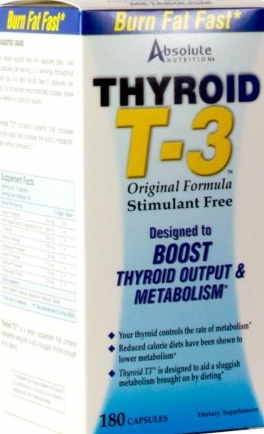 product photo for Thyroid T-3 60 caps