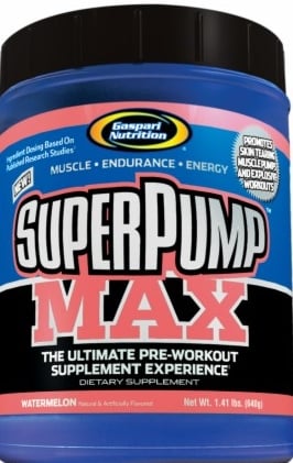 product photo for Gaspari Nutrition SuperPump MAX 160 Grams