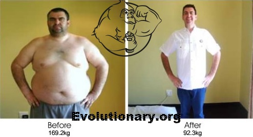 evolutionary diet before after