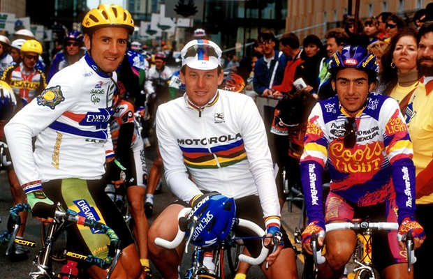 Roberto Gaggioli and Lance Armstrong