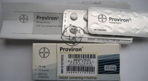 Bayer schering Mesterolone Proviron box