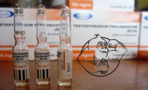Jelfa pharmaceutical testosteron-prolongatum enanthate amps