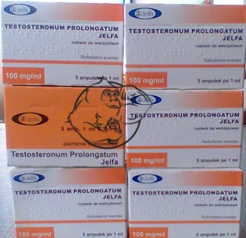 Jelfa pharmaceutical testosteron-prolongatum enanthate box