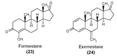 formestane vs exemestane