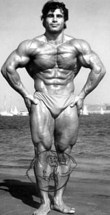 Franco Columbu posing