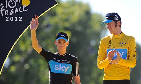 chris froome and bradley wiggins