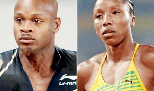 Sherone Simpson asafa powell