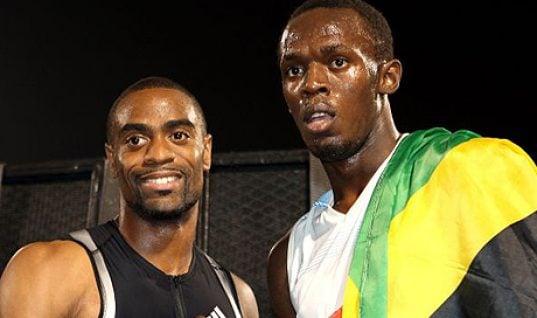 Usain Bolt Tyson Gay