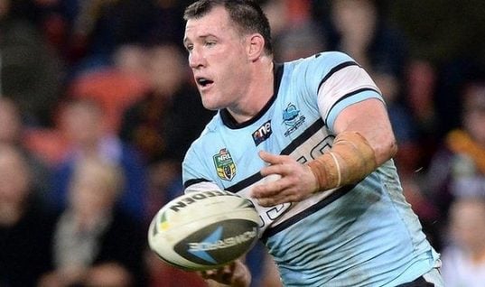 sharks skipper Paul Gallen