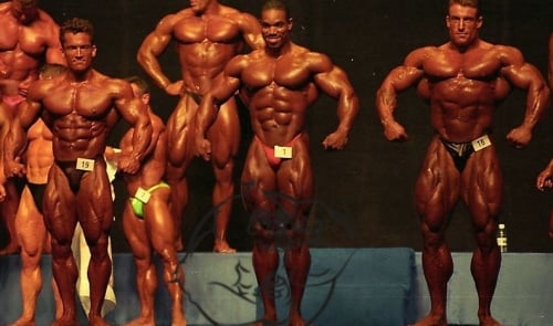 1993 Mr Olympia Lee Labrada and Dorian Yates