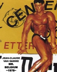 Jean-Claude Van Damme 1978 Mr. Belgium