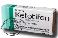 Ketotifen clenbuterol