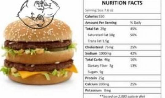 bigmac calories