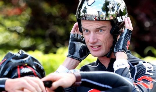 Kiwi cyclist Karl Murray