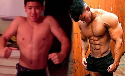 Steven Cao before and after