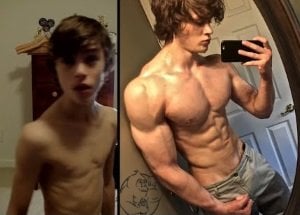 David Laid before after