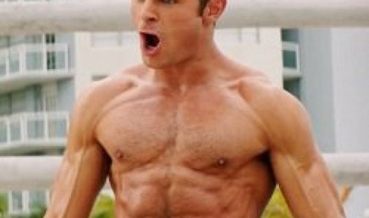 zac efron body