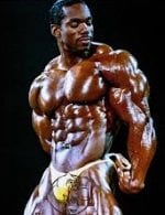 flex wheeler posing