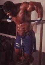 Bertil Fox training