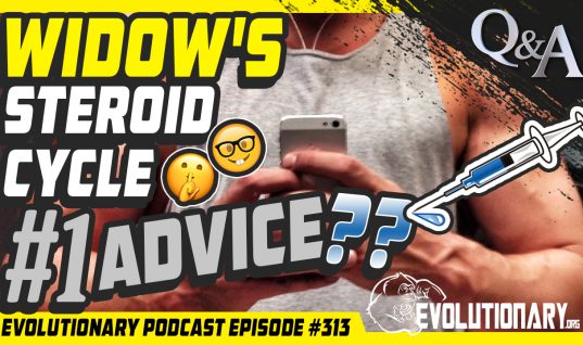 Evolutionary Podcast #313 – [Q&A] Widow’s steroid cycle advice