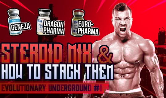 Evolutionary Underground #1- Steroid mix and how to stack them. Geneza, Dragon Pharma, Euro-Pharma