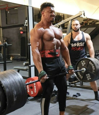 Larry Wheels Big Deadlift